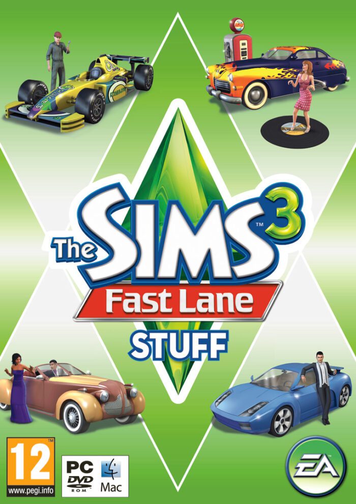 the sims 3 fast lane stuff cover original - GameKeyShop